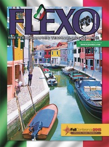 FLEXO Magazine Cover – Nov 2015 Standard Process Color – CMYK