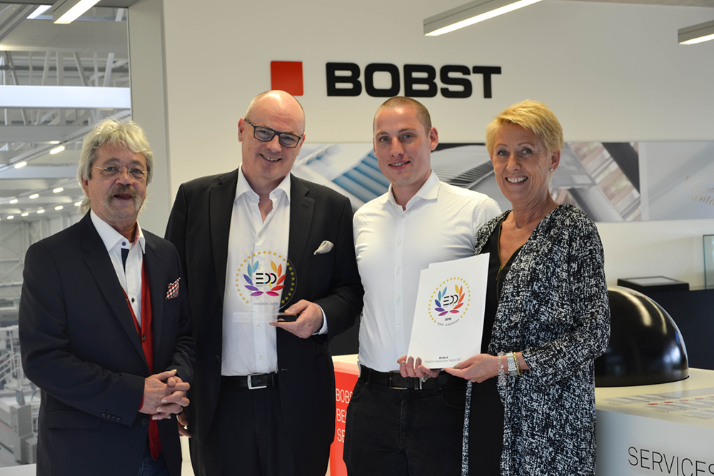 BOBST wins top industry award for innovative Digital Inspection Table