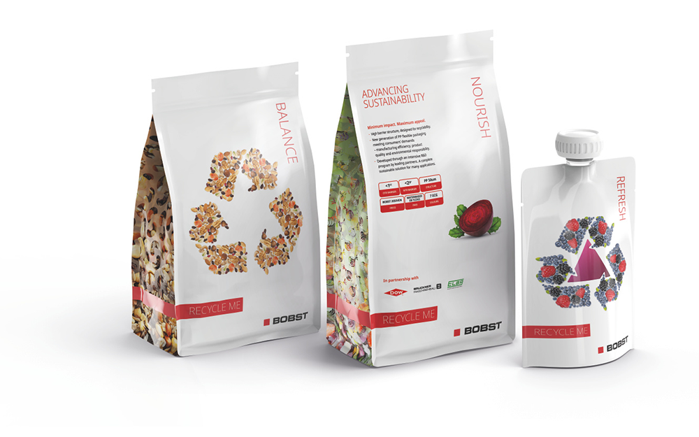 At K 2019, BOBST and partners to present new high barrier flexible packaging solutions designed for recyclability