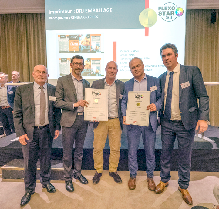 Five FlexoStars awards from the ATF Flexo proves the flexographic quality printing of Comexi