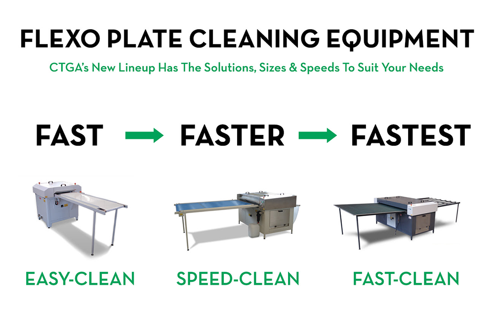 Flexo Plate Cleaning Equipment...An All New Lineup From CTGA