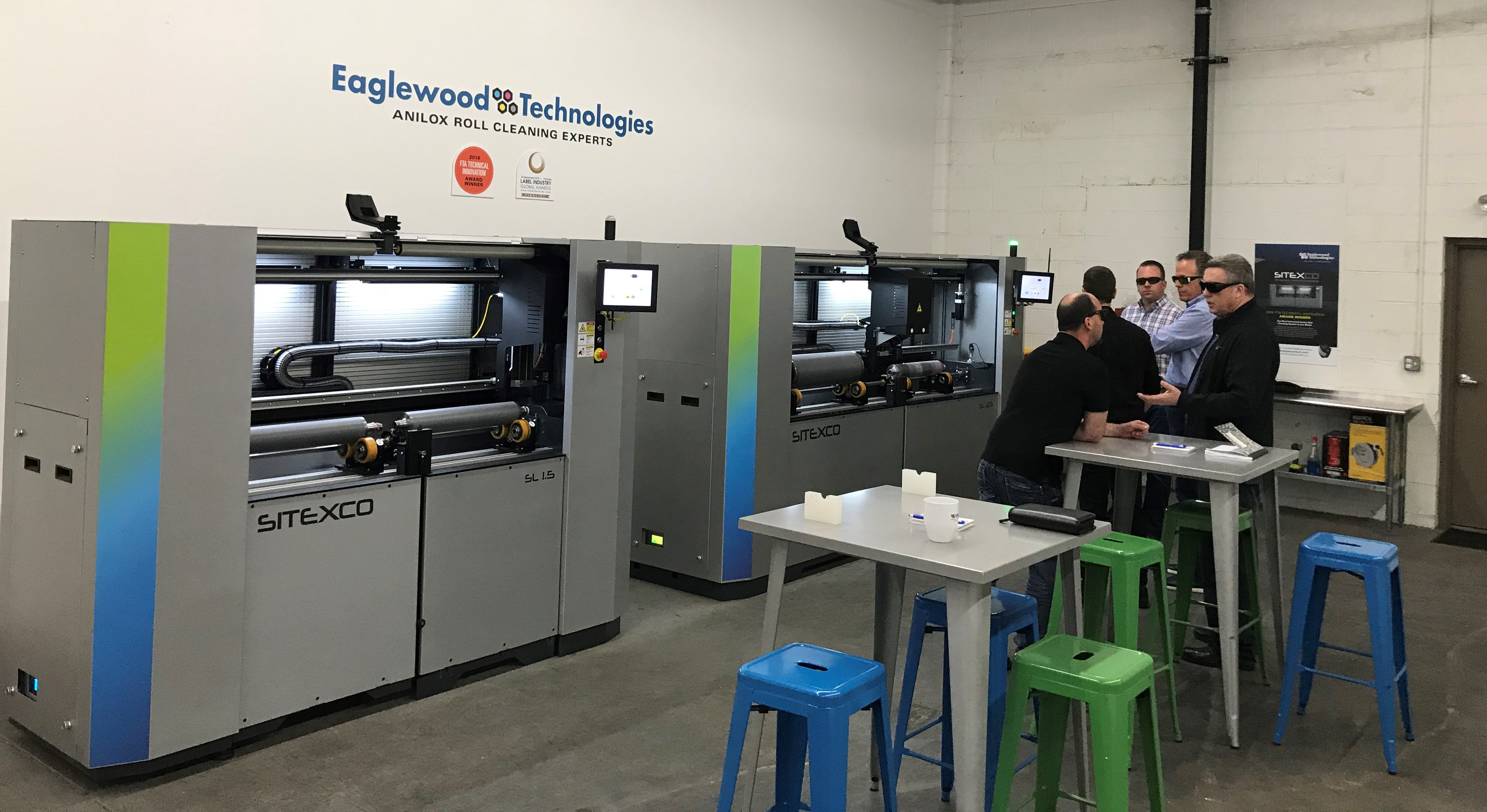 Eaglewood Technology's Anilox Cleaning Demo Center Expands