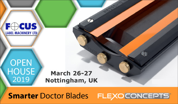 Flexo Concepts® to be Featured Doctor Blade Supplier at Focus Label Open House 2019