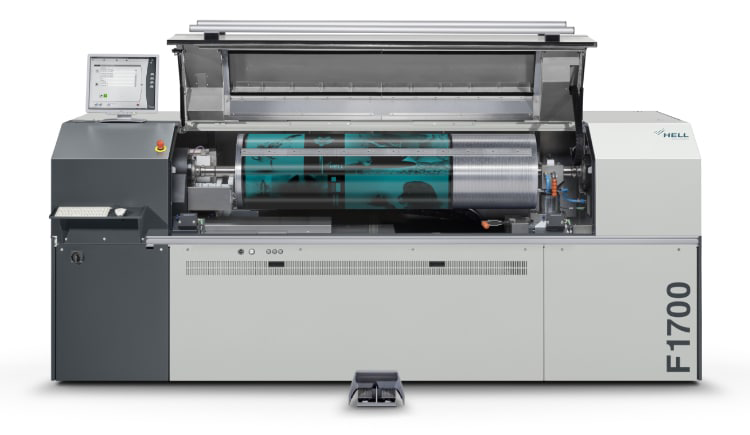 HelioFlex F1700 - High-Performance Plate & Sleeve Imager for Digital Flexographic Printing