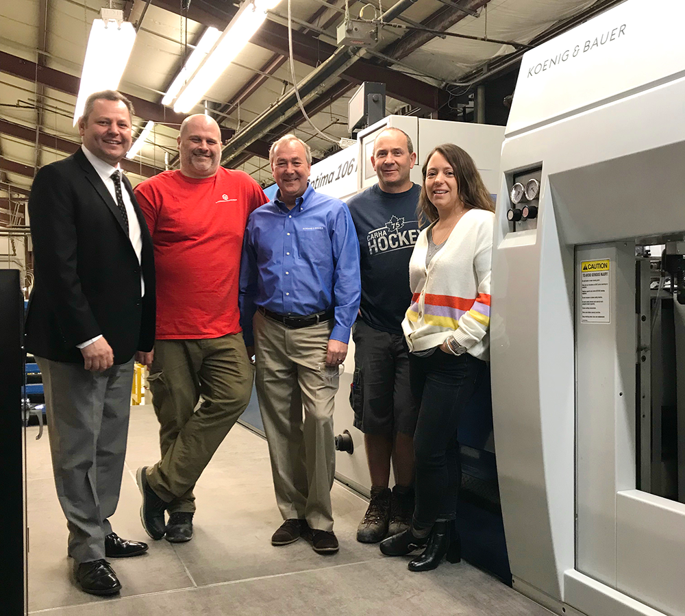 New Koenig & Bauer-Iberica Optima 106K Die Cutter Boosts Production at Ingersoll Paper Box Co