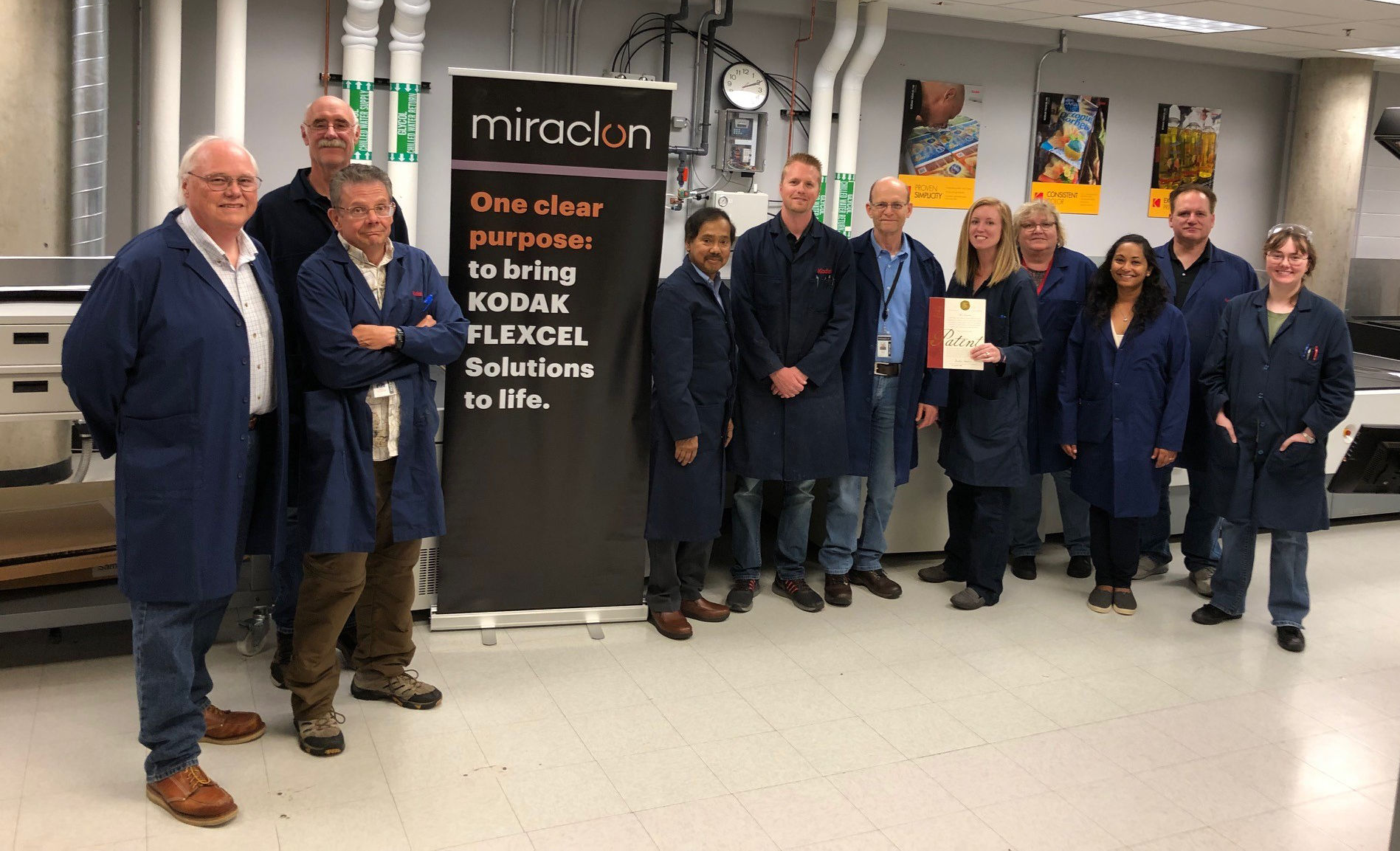 R&D Scientists at Miraclon Recognized for Outstanding Innovation for the KODAK FLEXCEL NX Ultra Solution