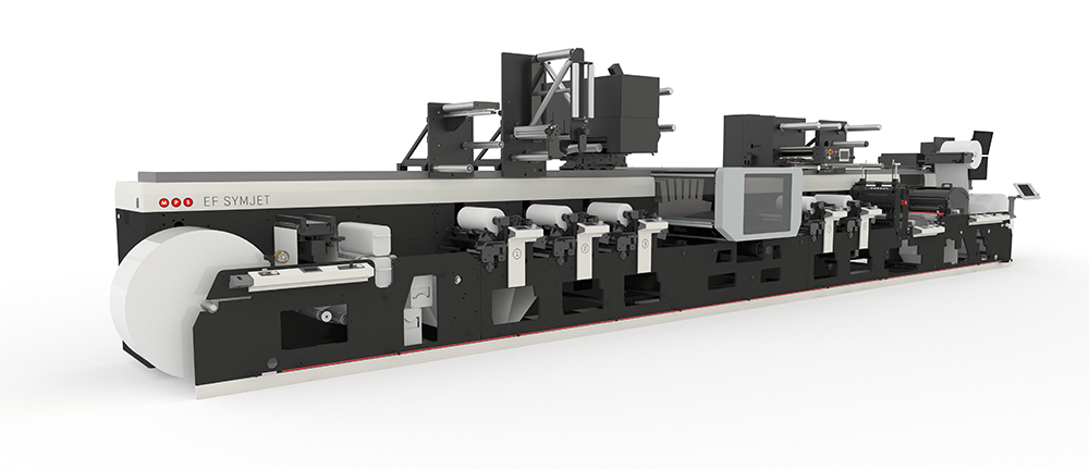 MPS and Domino to launch wider hybrid EF SYMJET press at Labelexpo Europe