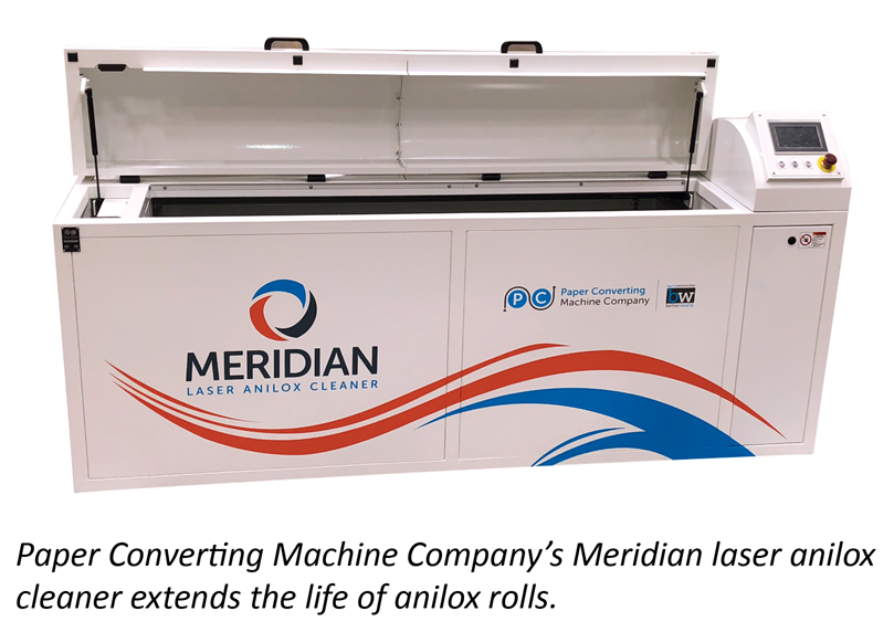 Poly Print completes its installation of PCMC’s Meridian laser anilox cleane
