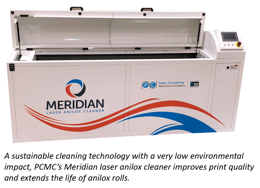 PCMC to bring its Meridian laser anilox cleaner and Fusion C flexographic press virtual reality experience to INFOFLEX
