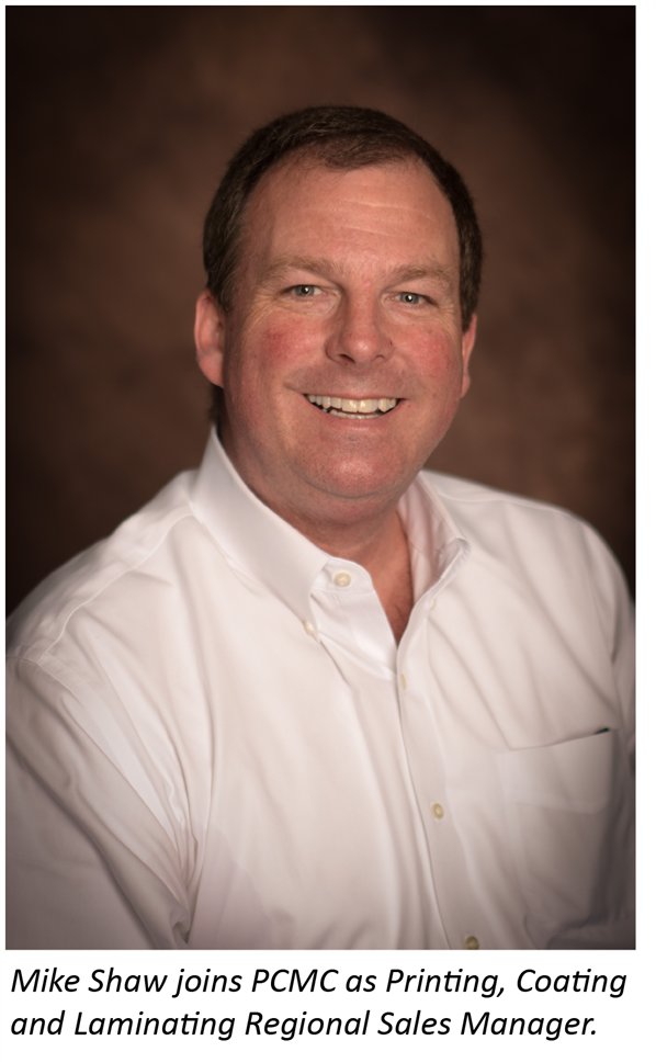 PCMC names Mike Shaw as Regional Sales Manager for flexographic printing