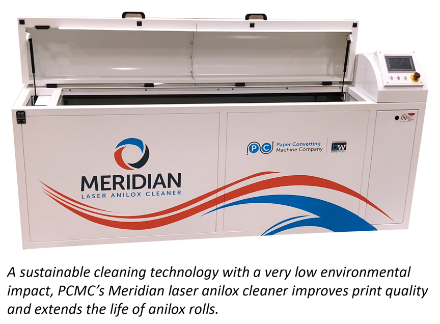 PCMC to bring its Meridian laser anilox cleaner to Labelexpo Europe