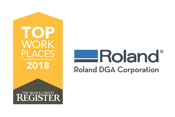 Roland DGA Named Top Workplace for the Eighth Time by The Orange County Register
