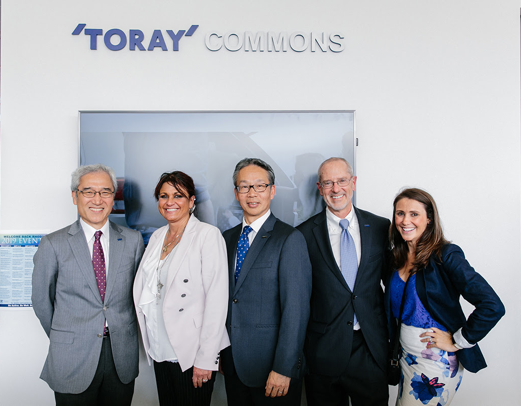Toray Commons Opens in URI's New College of Engineering Complex