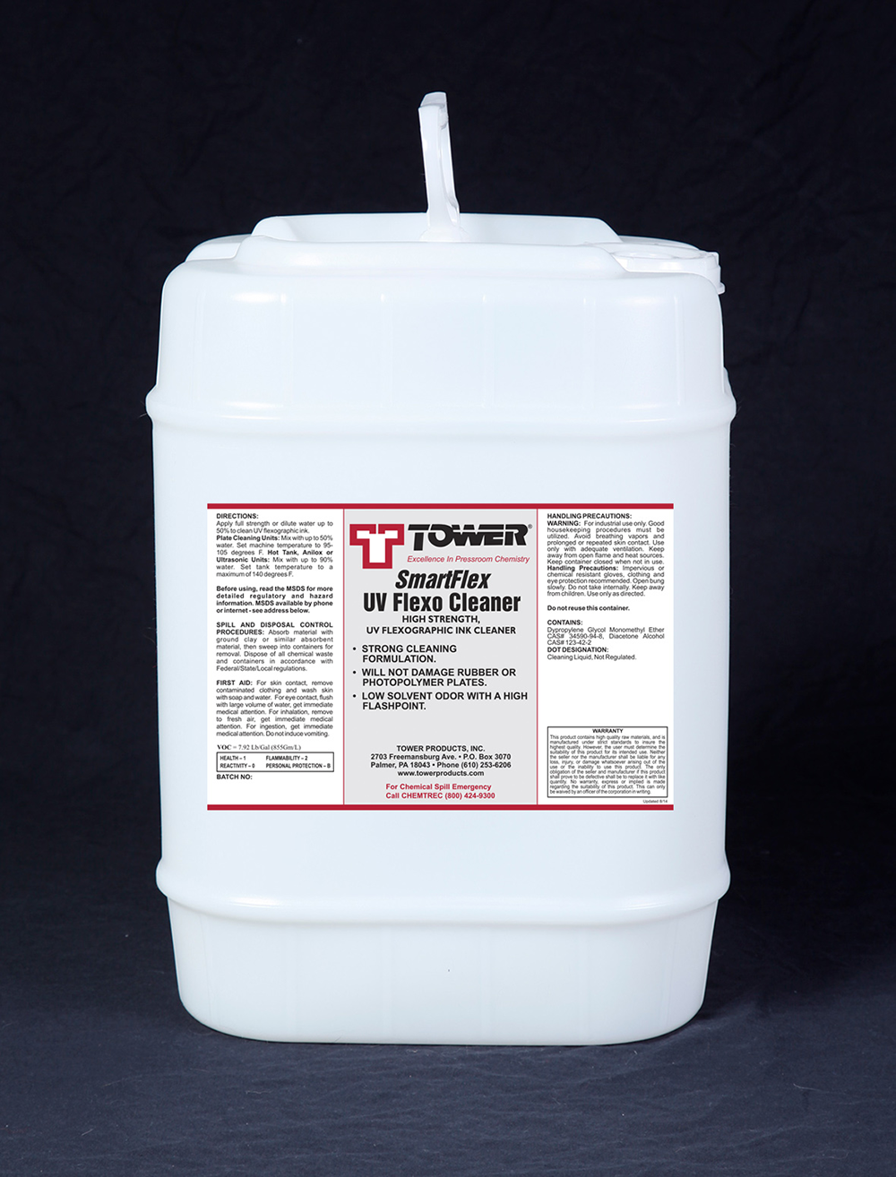 Tower Products Releases New Flexographic UV Ink Cleaner