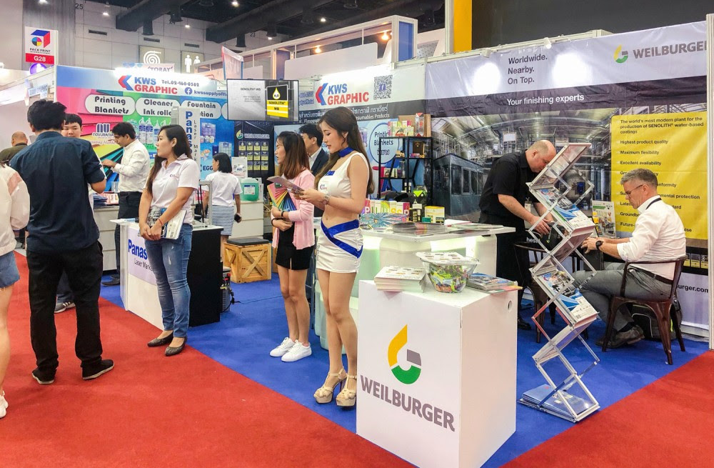 WEILBURGER Graphics at the PACK PRINT INTERNATIONAL 2019 in Bangkok