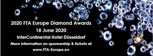 Lohmann confirmed as 8th Gold Sponsor of 2020 FTA Europe Diamond Awards